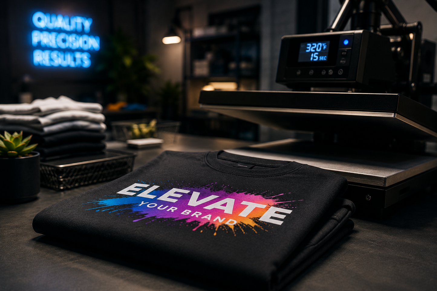 Professional DTF Heat Pressing Service