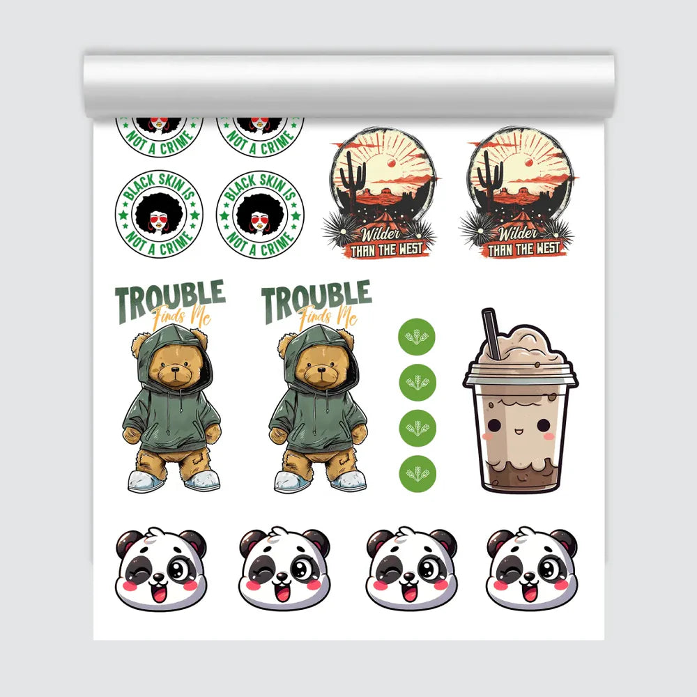 UV DTF Sticker Gang Sheets